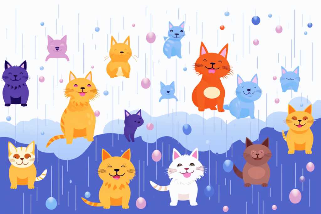 Raining cats and dogs